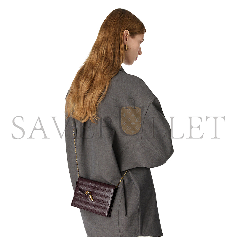 BOTTEGA VENETA ANDIAMO POUCH ON CHAIN 844107VCPP22264 (19*12.5*4cm)